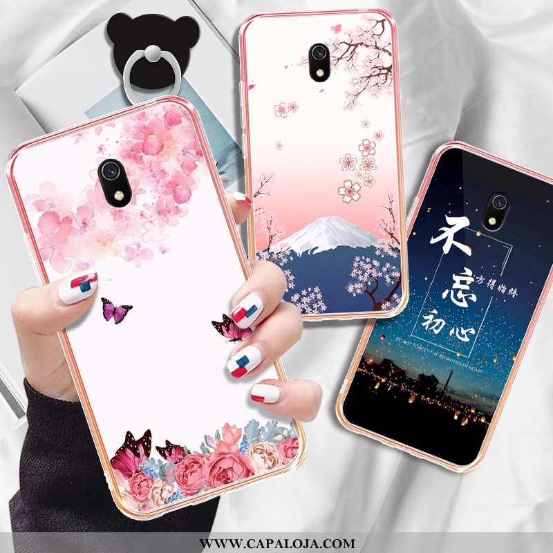 Capa Xiaomi Redmi 8a Desenho Animado Completa Novas Personalizado Rosa, Capas Xiaomi Redmi 8a Fofas 