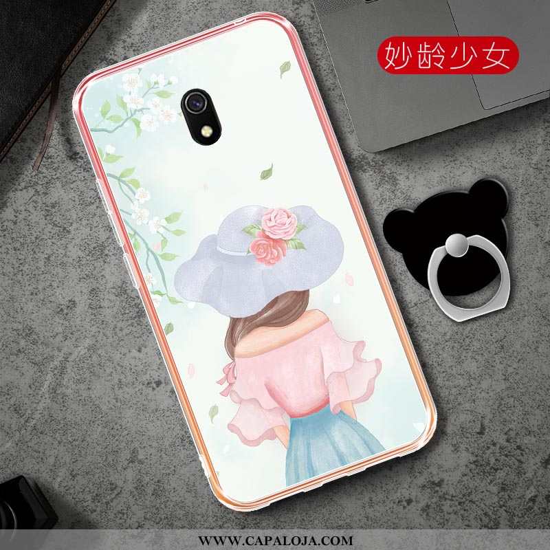 Capa Xiaomi Redmi 8a Desenho Animado Completa Novas Personalizado Rosa, Capas Xiaomi Redmi 8a Fofas 