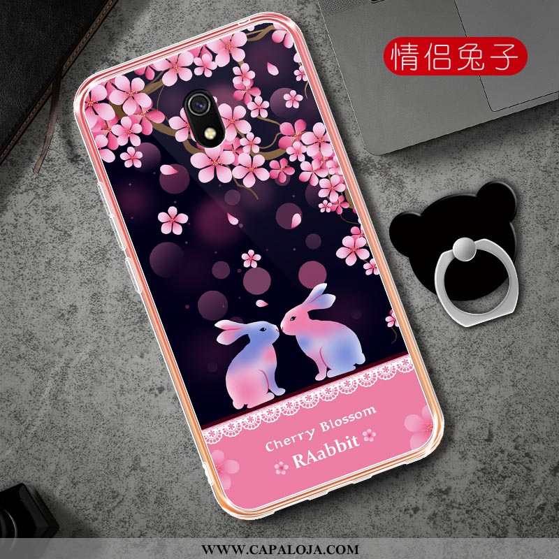 Capa Xiaomi Redmi 8a Desenho Animado Completa Novas Personalizado Rosa, Capas Xiaomi Redmi 8a Fofas 