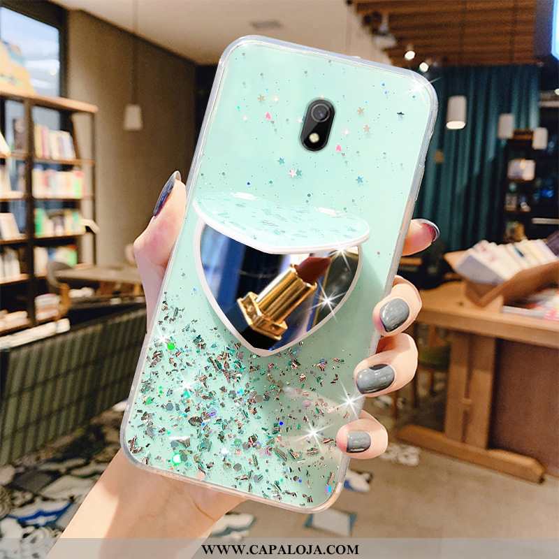 Capa Xiaomi Redmi 8a Personalizada Luxo Telinha Vermelha Verde, Capas Xiaomi Redmi 8a Criativas Bara