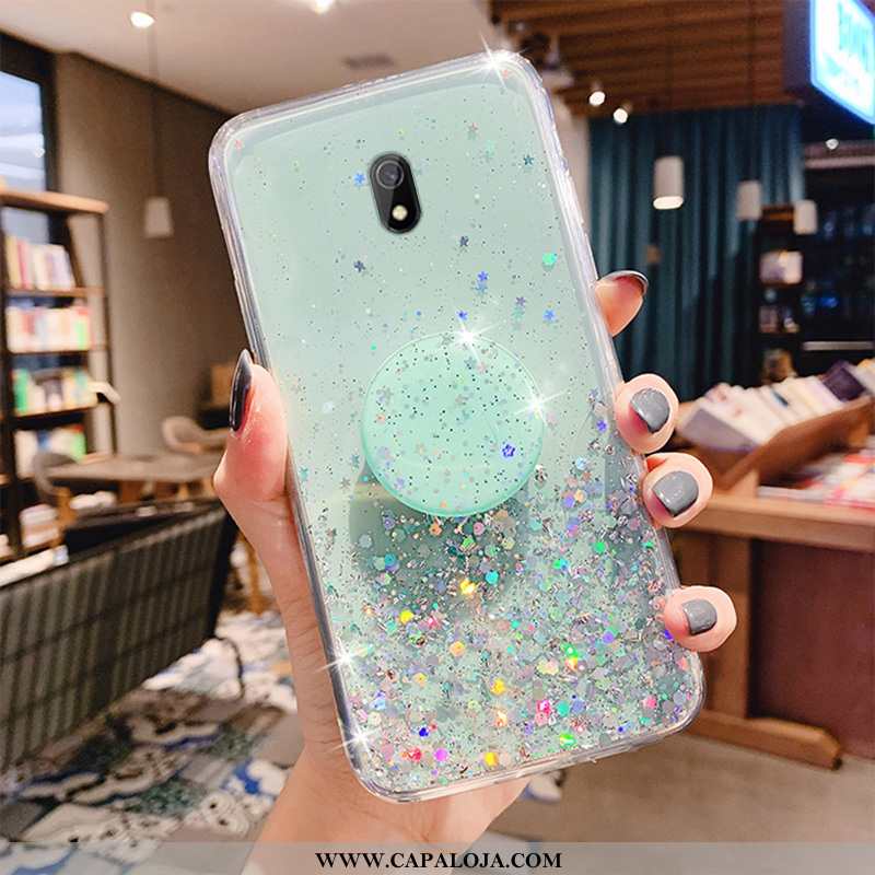 Capa Xiaomi Redmi 8a Personalizado Cases Antiqueda Silicone Rosa, Capas Xiaomi Redmi 8a Criativas Co