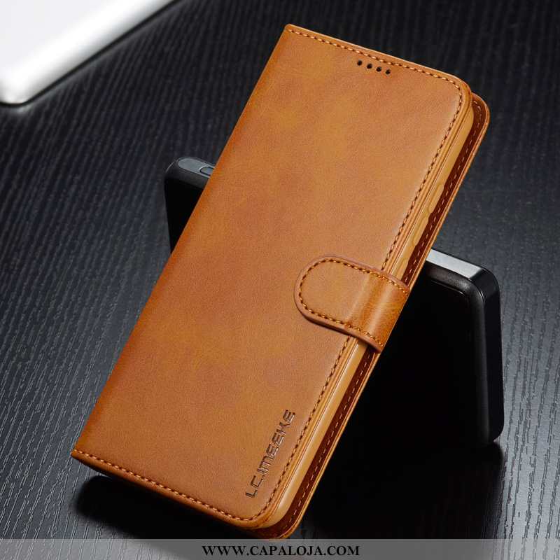 Capa Xiaomi Redmi 8a Silicone Aço Antiqueda Capas Castanho, Xiaomi Redmi 8a Couro Baratas