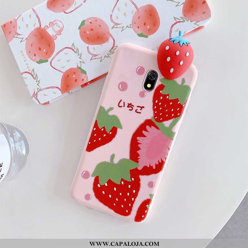 Capa Xiaomi Redmi 8a Silicone Cases Telemóvel Tendencia Rosa, Capas Xiaomi Redmi 8a Personalizada Ve