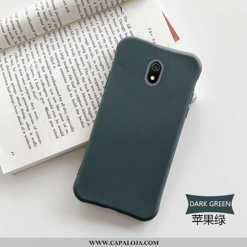 Capa Xiaomi Redmi 8a Soft Lisas Verde Vermelha, Capas Xiaomi Redmi 8a Protetoras Venda