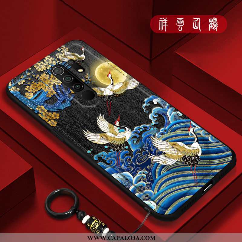 Capa Xiaomi Redmi 9 Personalizada Completa Capas Masculino Vermelho, Xiaomi Redmi 9 Criativas Barato