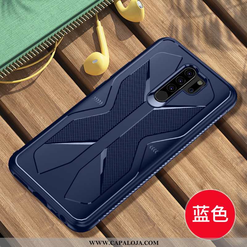 Capa Xiaomi Redmi 9 Protetoras Resistente Vermelha Calor Preto, Capas Xiaomi Redmi 9 Silicone Venda