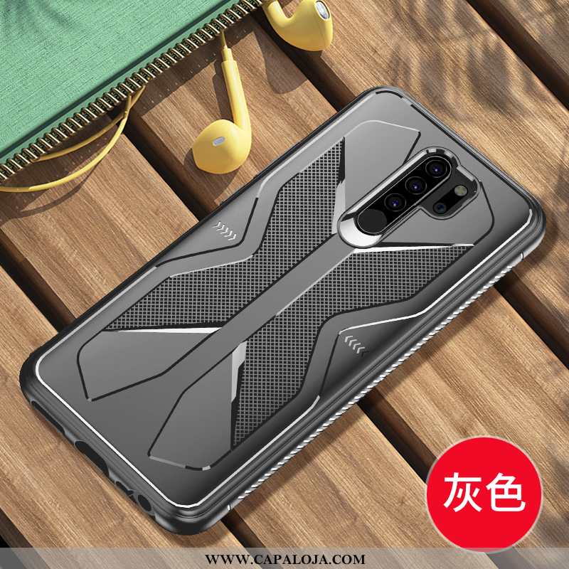 Capa Xiaomi Redmi 9 Protetoras Resistente Vermelha Calor Preto, Capas Xiaomi Redmi 9 Silicone Venda