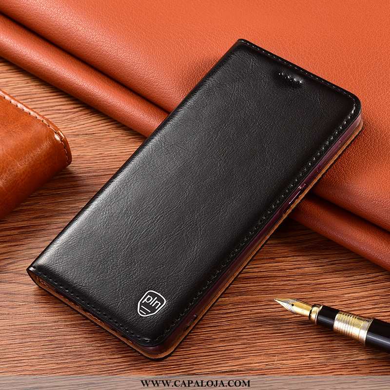 Capa Xiaomi Redmi 9a Couro Genuíno Capas Antiqueda Tigrada Rosa, Xiaomi Redmi 9a Protetoras Baratas