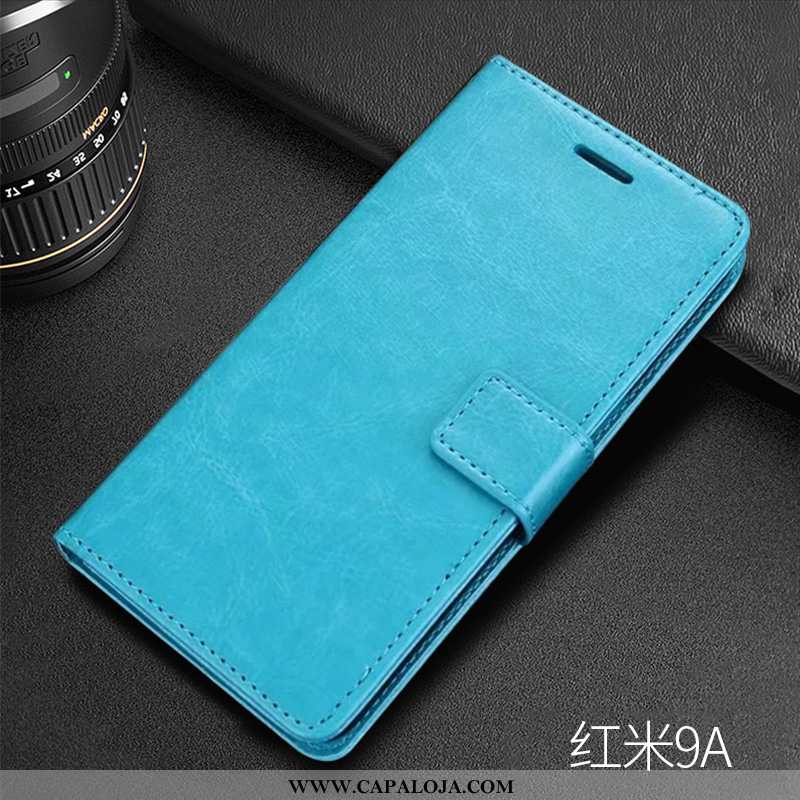 Capa Xiaomi Redmi 9a Soft Vermelha Carteira Novas Azul, Capas Xiaomi Redmi 9a Protetoras Baratos