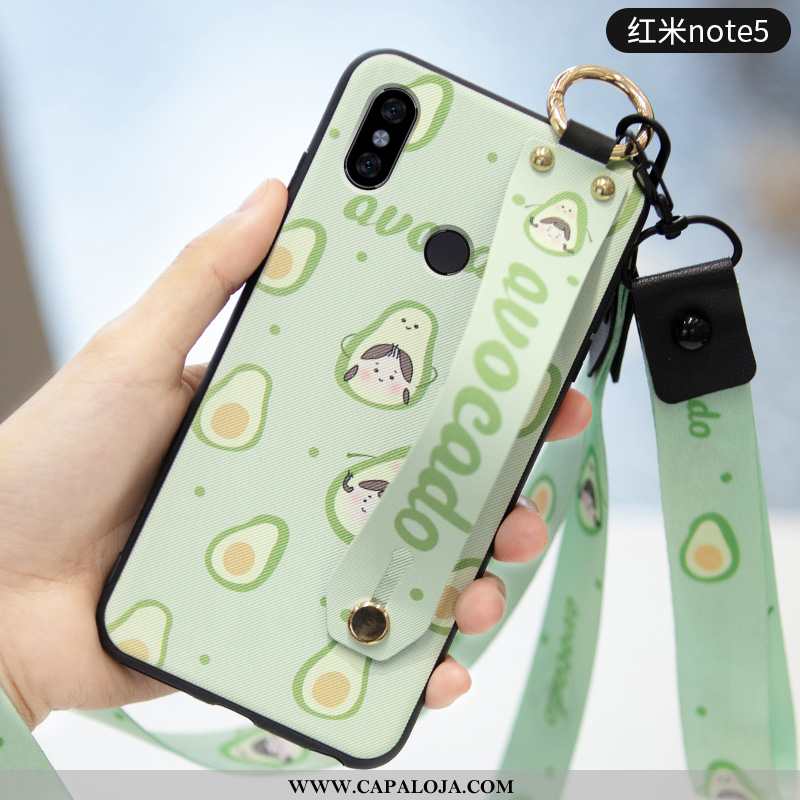 Capa Xiaomi Redmi Note 5 Criativas Soft High Verde, Capas Xiaomi Redmi Note 5 Tendencia Promoção