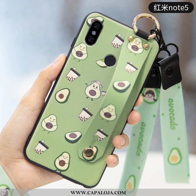 Capa Xiaomi Redmi Note 5 Criativas Soft High Verde, Capas Xiaomi Redmi Note 5 Tendencia Promoção