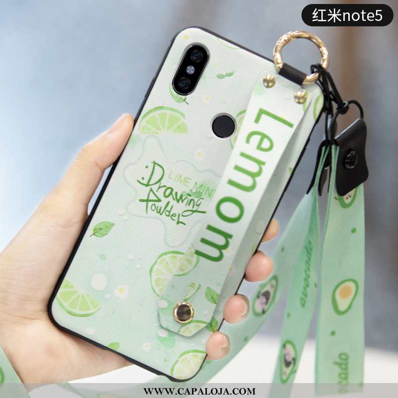 Capa Xiaomi Redmi Note 5 Criativas Soft High Verde, Capas Xiaomi Redmi Note 5 Tendencia Promoção