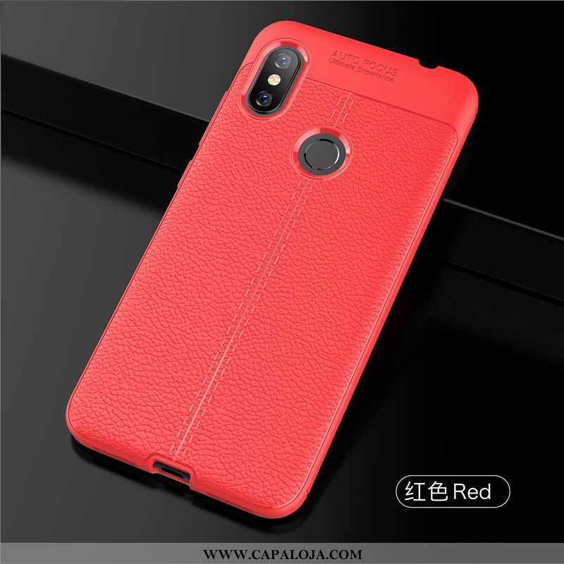 Capa Xiaomi Redmi Note 5 Protetoras Completa Masculino Telemóvel Vermelho, Capas Xiaomi Redmi Note 5