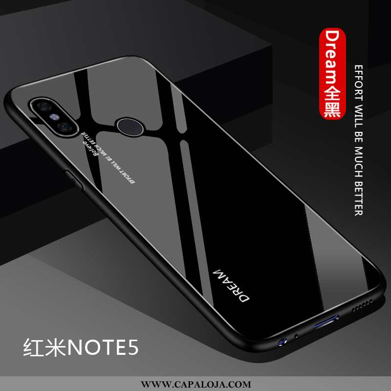 Capa Xiaomi Redmi Note 5 Protetoras Gradiente Lisas Vermelha Azul, Capas Xiaomi Redmi Note 5 Silicon