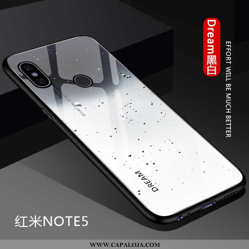 Capa Xiaomi Redmi Note 5 Protetoras Gradiente Lisas Vermelha Azul, Capas Xiaomi Redmi Note 5 Silicon