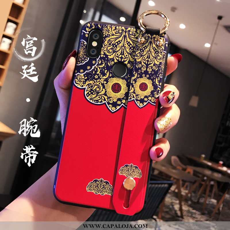 Capa Xiaomi Redmi Note 5 Soft Antiqueda Vermelha Midi Vermelho, Capas Xiaomi Redmi Note 5 Protetoras