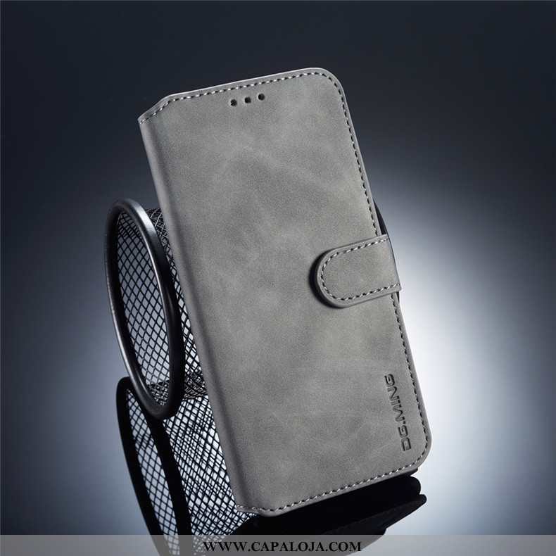 Capa Xiaomi Redmi Note 6 Pro Couro Cover Cases Telemóvel Castanho, Capas Xiaomi Redmi Note 6 Pro Fem