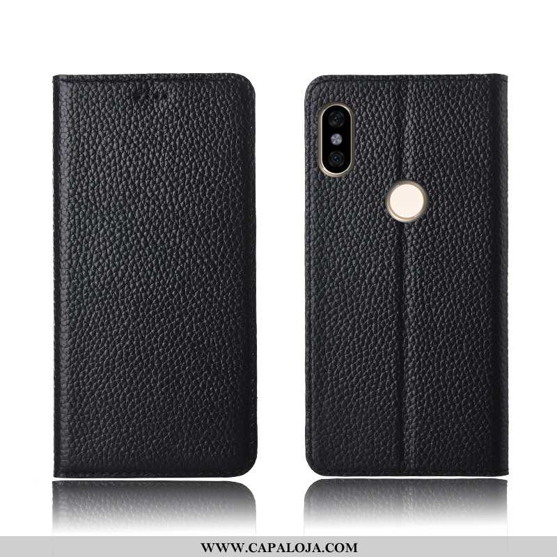 Capa Xiaomi Redmi Note 6 Pro Couro Legitimo Nova Telinha Cases Rosa, Capas Xiaomi Redmi Note 6 Pro C