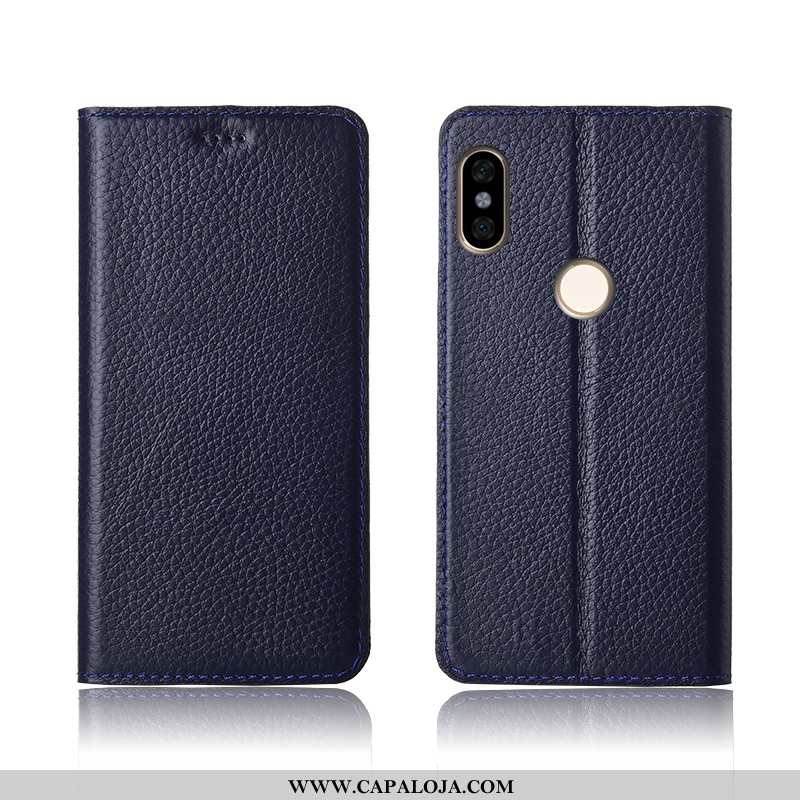 Capa Xiaomi Redmi Note 6 Pro Couro Legitimo Nova Telinha Cases Rosa, Capas Xiaomi Redmi Note 6 Pro C