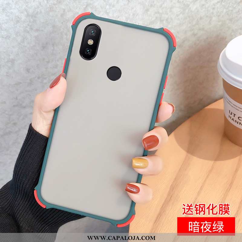 Capa Xiaomi Redmi Note 6 Pro Protetoras Diamante Antiqueda Pequena Preto, Capas Xiaomi Redmi Note 6 