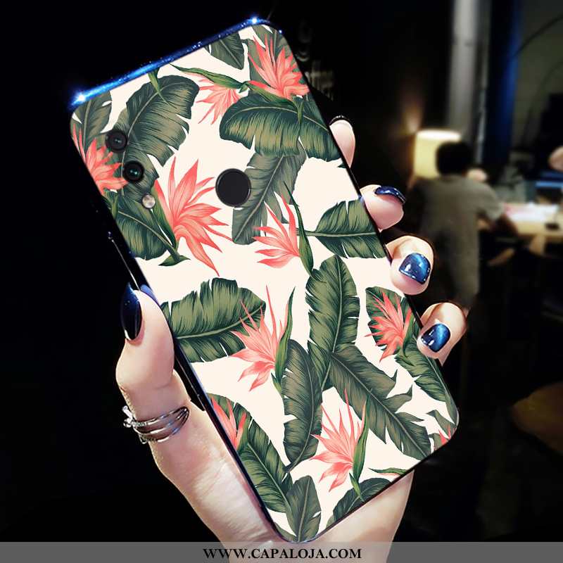 Capa Xiaomi Redmi Note 7 Personalizada Vermelha Capas Telinha Verde, Xiaomi Redmi Note 7 Criativas B