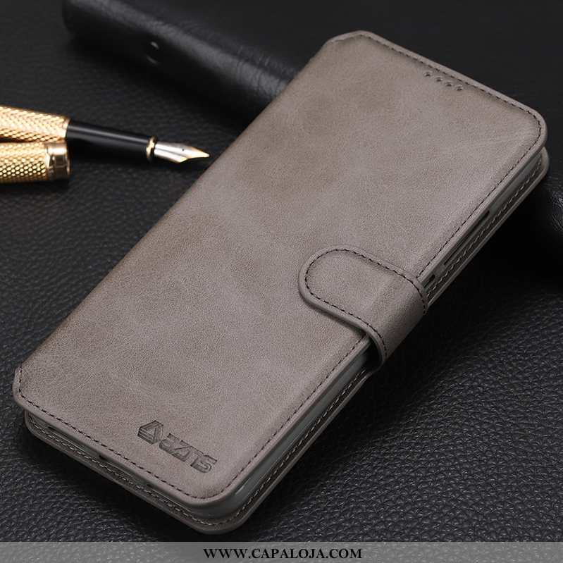 Capa Xiaomi Redmi Note 7 Protetoras Cases Telemóvel Cover Castanho, Capas Xiaomi Redmi Note 7 Silico