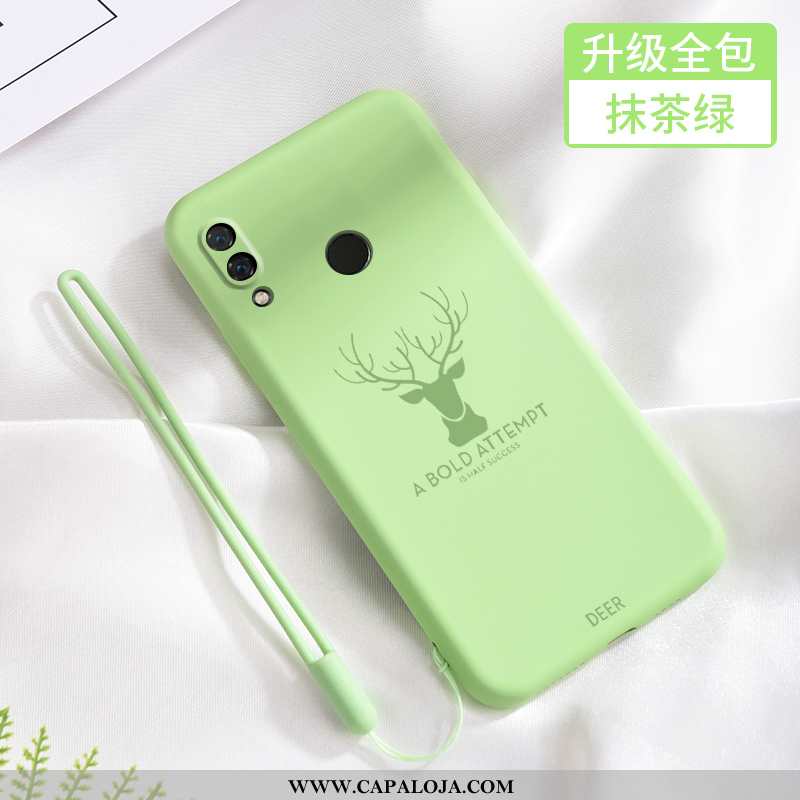 Capa Xiaomi Redmi Note 7 Silicone Masculino Telemóvel Malha Verde, Capas Xiaomi Redmi Note 7 Persona