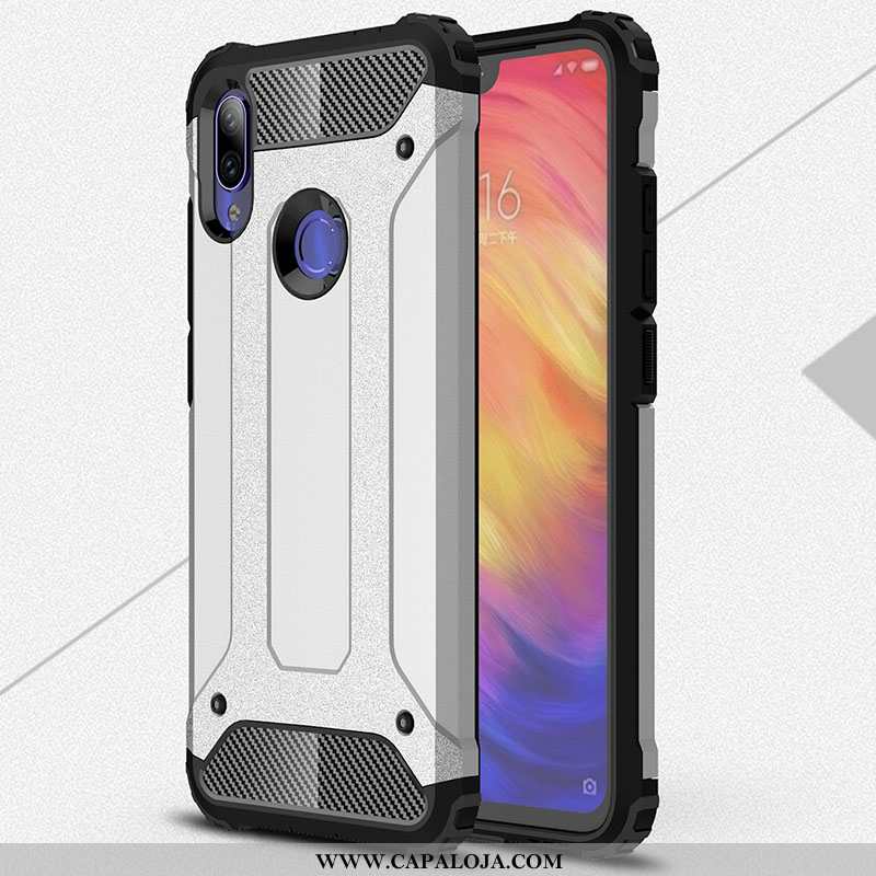 Capa Xiaomi Redmi Note 7 Soft Branco Silicone Telemóvel, Capas Xiaomi Redmi Note 7 Protetoras Barato