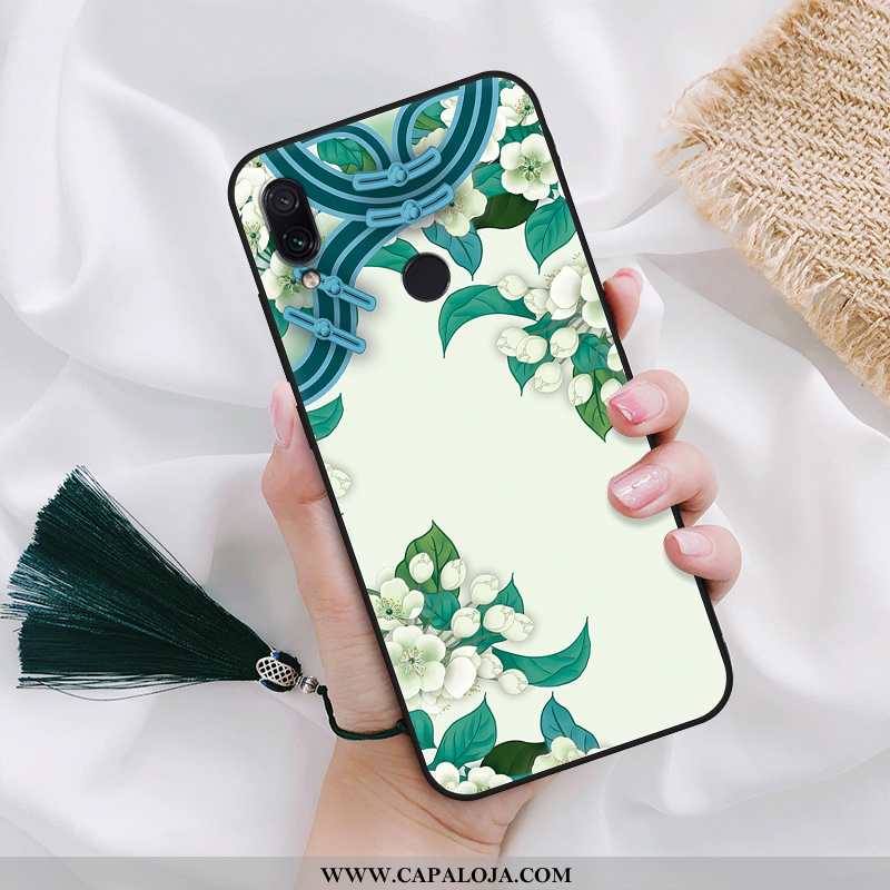 Capa Xiaomi Redmi Note 7 Soft Completa Feminino Capas Verde, Xiaomi Redmi Note 7 Protetoras Barato