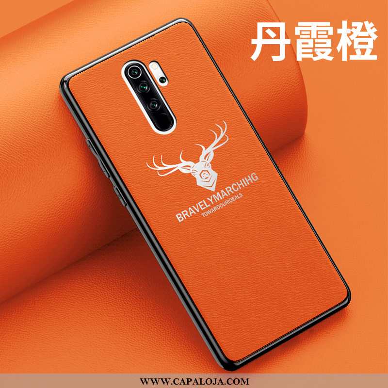 Capa Xiaomi Redmi Note 8 Pro Criativas Estiloso Laranja Telemóvel, Capas Xiaomi Redmi Note 8 Pro Cou