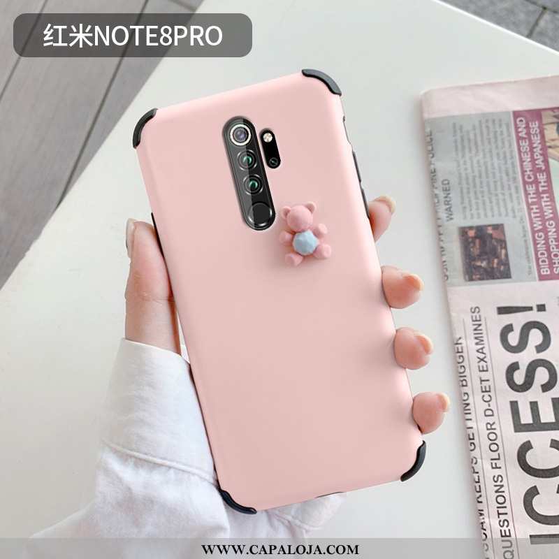 Capa Xiaomi Redmi Note 8 Pro Protetoras Antiqueda Feminino Novas Vermelho, Capas Xiaomi Redmi Note 8