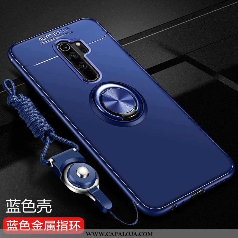 Capa Xiaomi Redmi Note 8 Pro Silicone Protetoras Capas Azul, Xiaomi Redmi Note 8 Pro Soft Barato