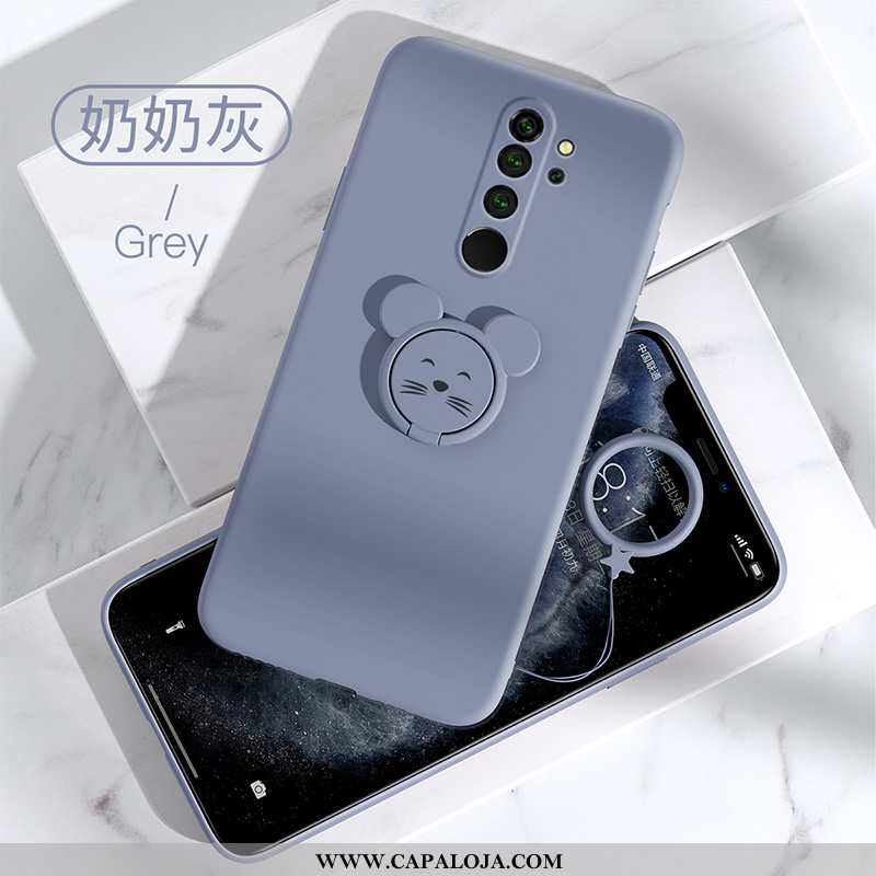 Capa Xiaomi Redmi Note 8 Pro Silicone Tendencia Super Capas Cinza, Xiaomi Redmi Note 8 Pro Criativas