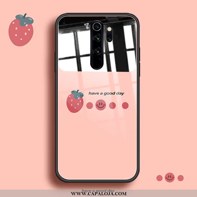 Capa Xiaomi Redmi Note 8 Pro Soft Dágua Telemóvel Antiqueda Rosa, Capas Xiaomi Redmi Note 8 Pro Prot