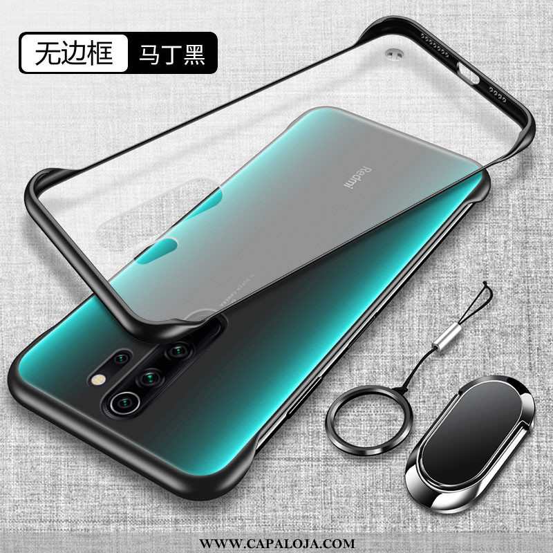 Capa Xiaomi Redmi Note 8 Pro Super Telemóvel Resistente Silicone Preto, Capas Xiaomi Redmi Note 8 Pr