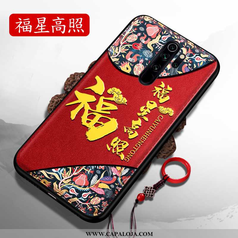 Capa Xiaomi Redmi Note 8 Pro Tendencia Novas Cases Completa Vermelho, Capas Xiaomi Redmi Note 8 Pro 