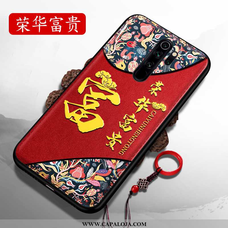 Capa Xiaomi Redmi Note 8 Pro Tendencia Novas Cases Completa Vermelho, Capas Xiaomi Redmi Note 8 Pro 