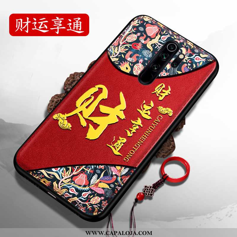 Capa Xiaomi Redmi Note 8 Pro Tendencia Novas Cases Completa Vermelho, Capas Xiaomi Redmi Note 8 Pro 