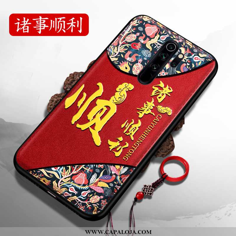 Capa Xiaomi Redmi Note 8 Pro Tendencia Novas Cases Completa Vermelho, Capas Xiaomi Redmi Note 8 Pro 