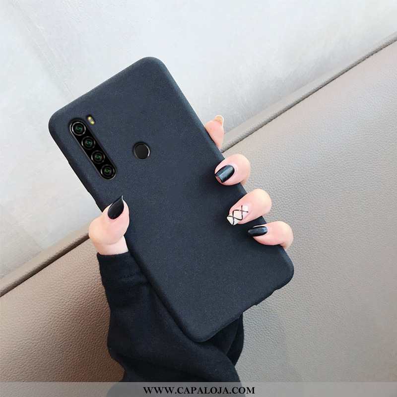 Capa Xiaomi Redmi Note 8t Fosco Vermelha Masculino Telemóvel Vermelho, Capas Xiaomi Redmi Note 8t Sl