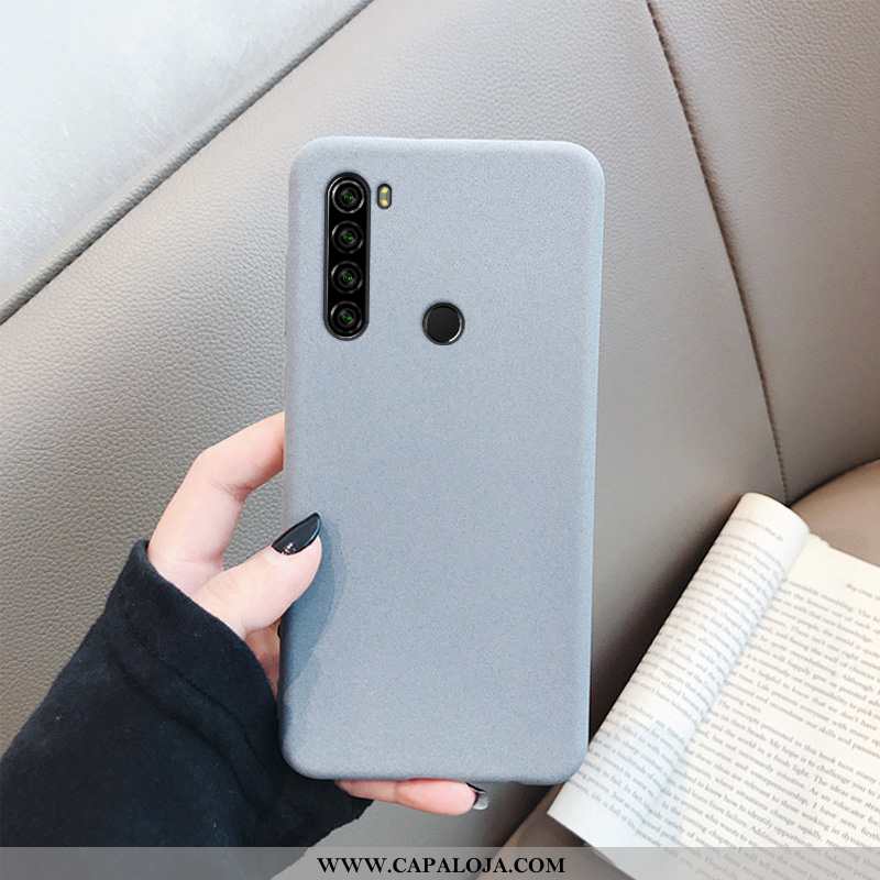 Capa Xiaomi Redmi Note 8t Fosco Vermelha Masculino Telemóvel Vermelho, Capas Xiaomi Redmi Note 8t Sl