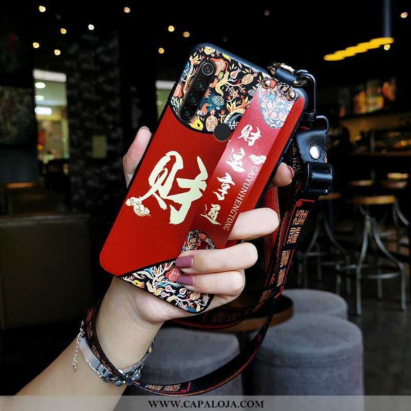 Capa Xiaomi Redmi Note 8t Personalizado Cordao Capas Cases Vermelho, Xiaomi Redmi Note 8t Tendencia 