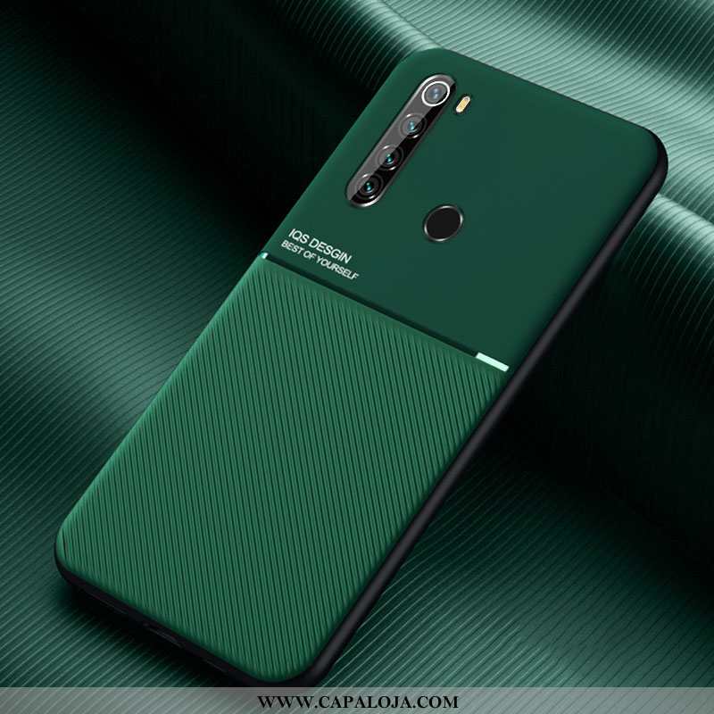 Capa Xiaomi Redmi Note 8t Silicone Cases Completa Antiqueda Vermelho, Capas Xiaomi Redmi Note 8t Cou