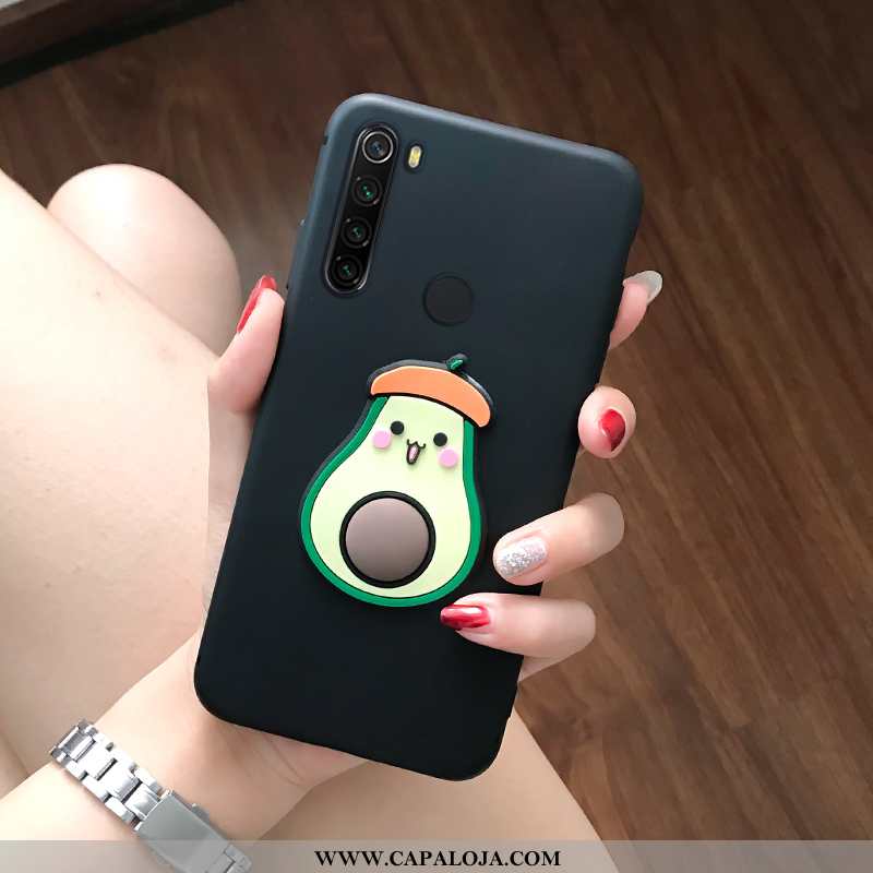 Capa Xiaomi Redmi Note 8t Soft Completa Malha Cases Preto, Capas Xiaomi Redmi Note 8t Protetoras Bar