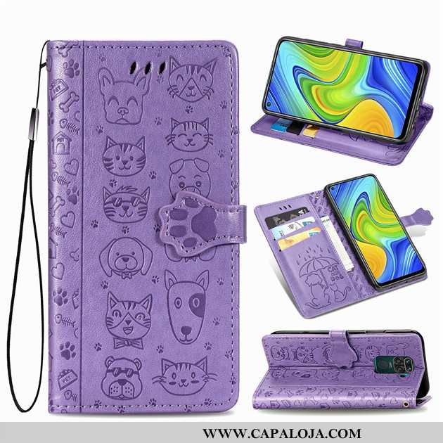 Capa Xiaomi Redmi Note 9 Couro Antiqueda Cases Vermelha Verde, Capas Xiaomi Redmi Note 9 Protetoras 