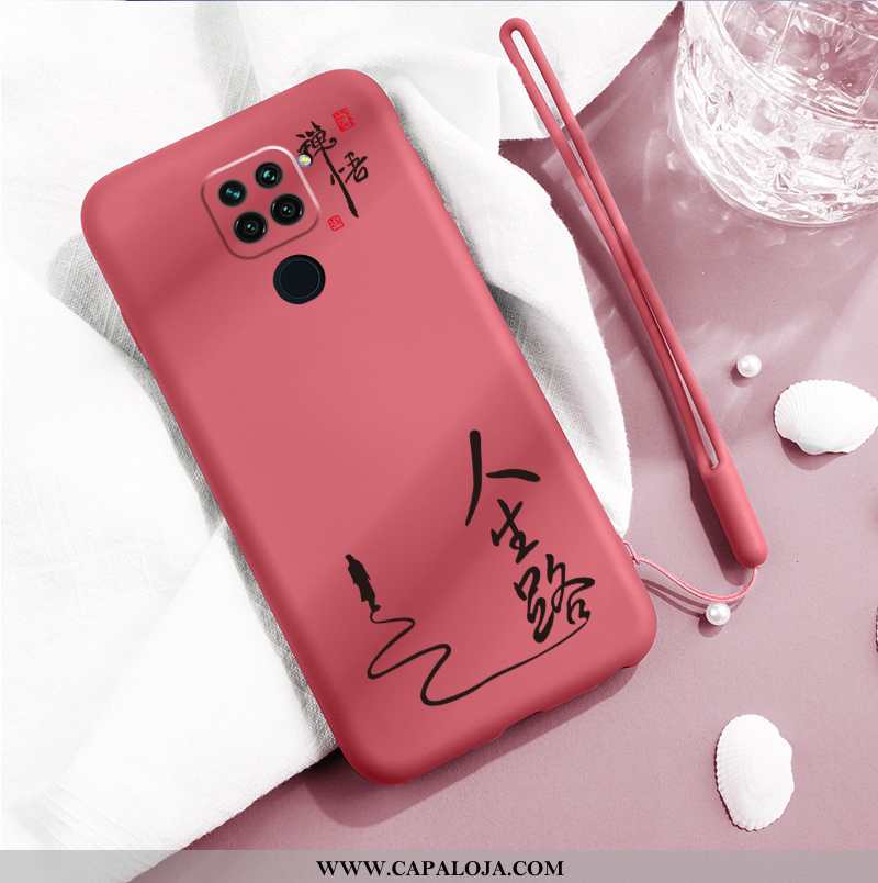 Capa Xiaomi Redmi Note 9 Criativas Personalizado Silicone Telemóvel Roxo, Capas Xiaomi Redmi Note 9 