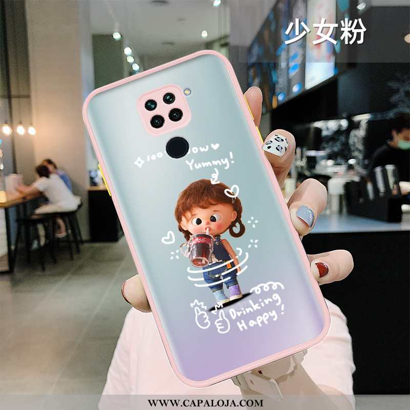 Capa Xiaomi Redmi Note 9 Criativas Soft Anime Fosco Verde, Capas Xiaomi Redmi Note 9 Desenho Animado