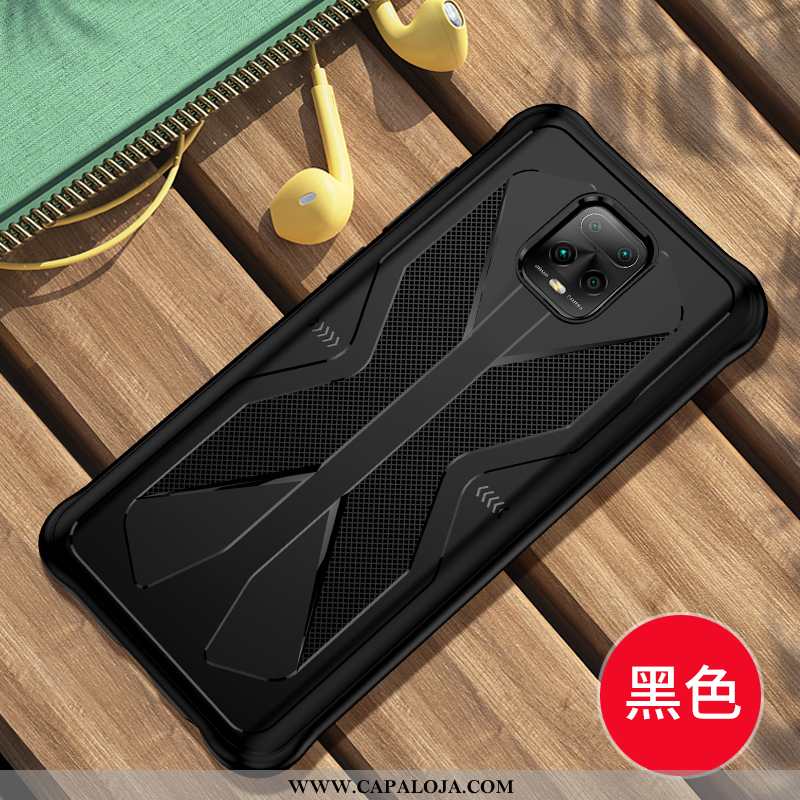 Capa Xiaomi Redmi Note 9 Pro Clara Vermelha Pequena Cases Cinza, Capas Xiaomi Redmi Note 9 Pro Perso