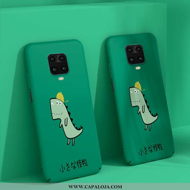 Capa Xiaomi Redmi Note 9 Pro Fosco Antiqueda Desenho Animado Cases Verde, Capas Xiaomi Redmi Note 9 