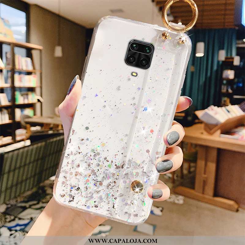 Capa Xiaomi Redmi Note 9 Pro Luxo Completa Telemóvel Wrisband Branco, Capas Xiaomi Redmi Note 9 Pro 